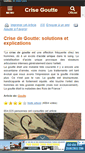 Mobile Screenshot of crisegoutte.com